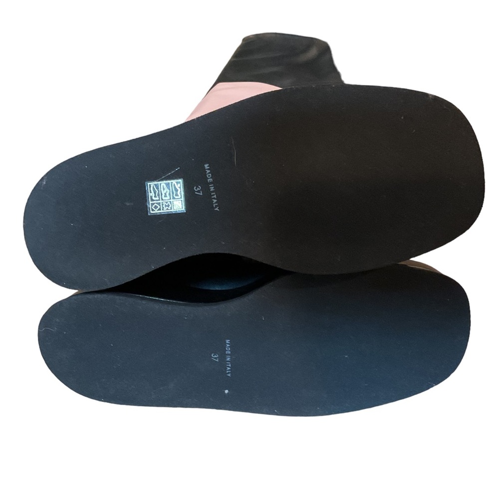 Gia Borghini Black Over-the-Knee Slouchy Boots - Picture 6 of 12